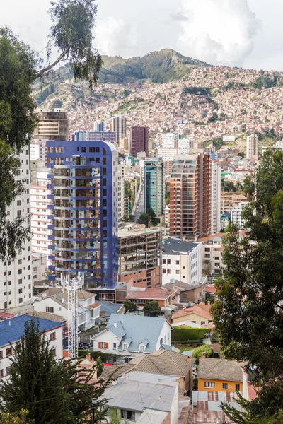 Grattacieli nel centro di La Paz — Foto Stock