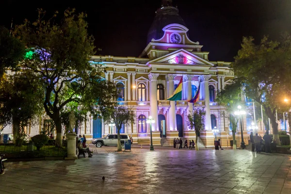 Palacio Presidencial en Plaza Murillo — Foto de Stock