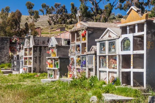 Cimitero di Copacabana, Bolivia — Foto Stock