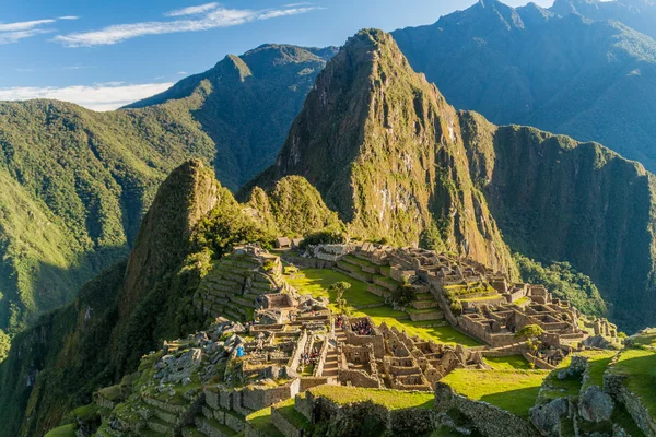 Machu Picchu的废墟 — 图库照片