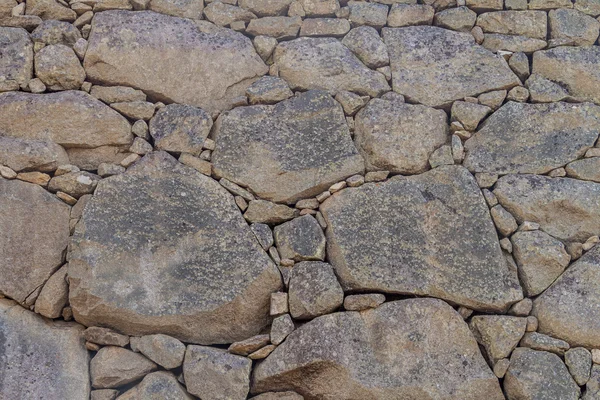 Detalhe de uma parede de pedra — Fotografia de Stock