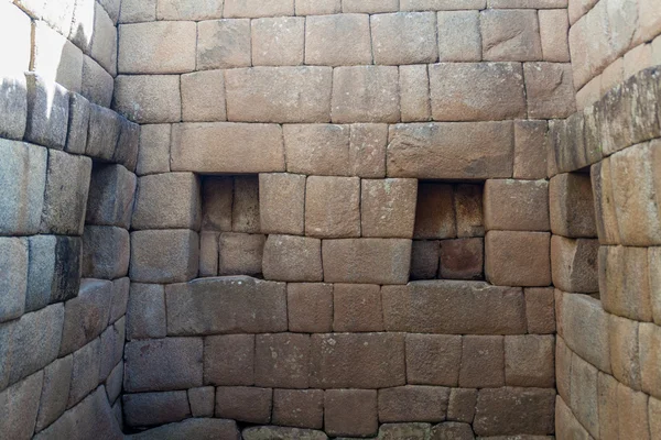 Dettaglio di pietra Inca perfetta — Foto Stock