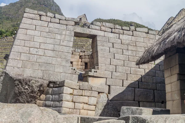Temple of the Sun at Machu Picchu ruins