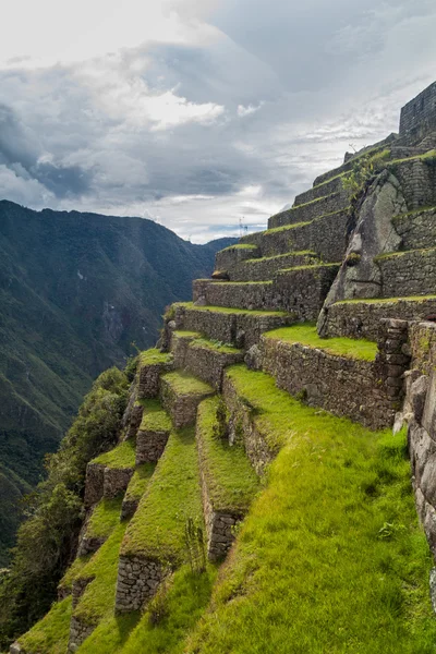 Руины Мачу-Пикчу — стоковое фото