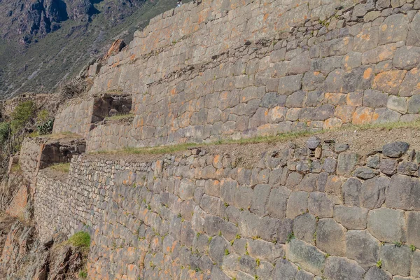 オリャンタイタンボのインカ遺跡 — ストック写真