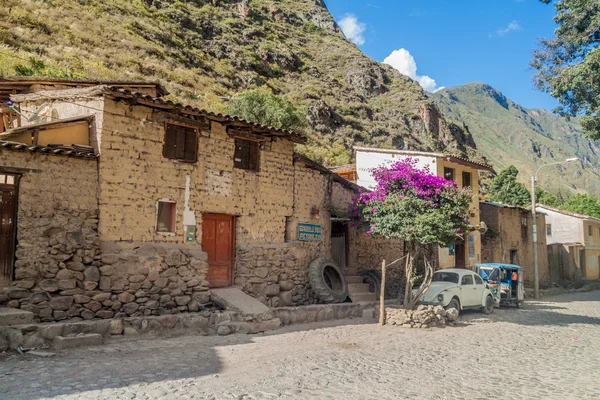 Villaggio Ollantaytambo in Perù — Foto Stock