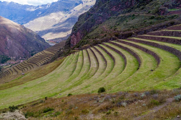 Terraços agrícolas incas — Fotografia de Stock