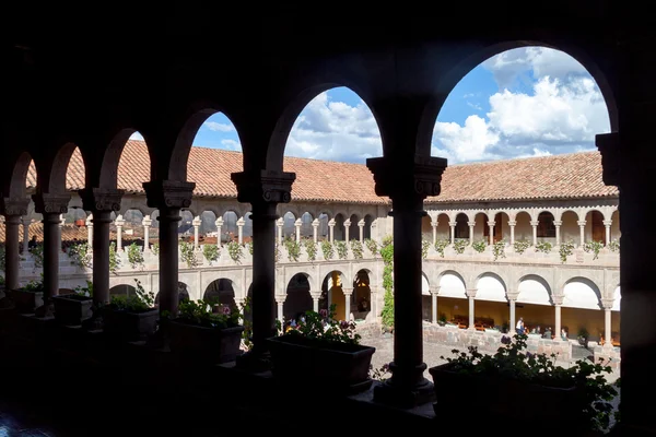 Kloster af kloster Santo Domingo i Cuzco - Stock-foto