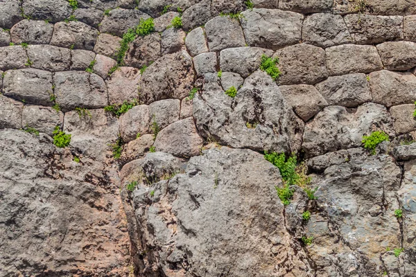 Detail of Inca's perfect stonework — Stock Photo, Image