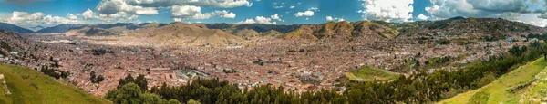 Flygfoto över cuzco — Stockfoto