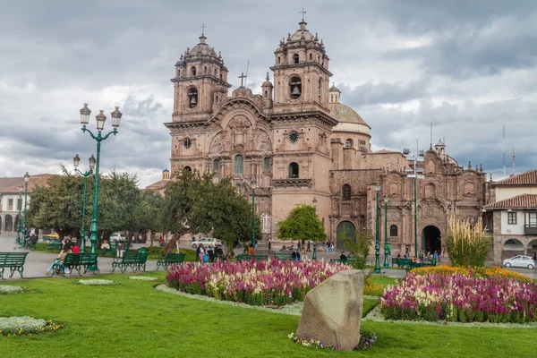 Igreja La Compania de Jesus em Cuzco — Fotografia de Stock