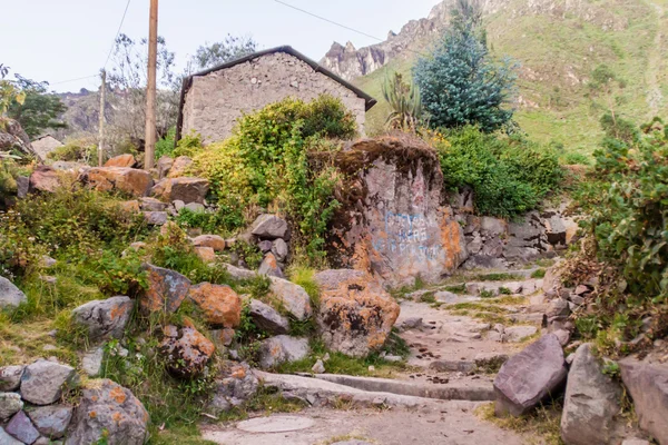 Tapay wieś w Peru — Zdjęcie stockowe