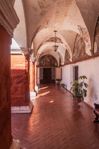 Santa Catalina monastery in Arequipa — Stock Photo, Image