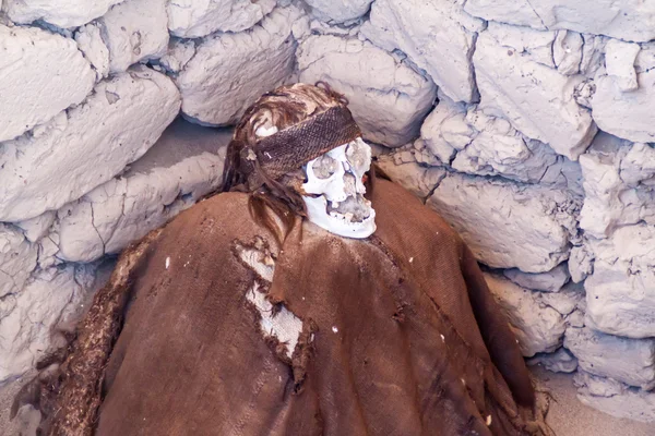 Cmentarz Chauchilla w Nazca — Zdjęcie stockowe