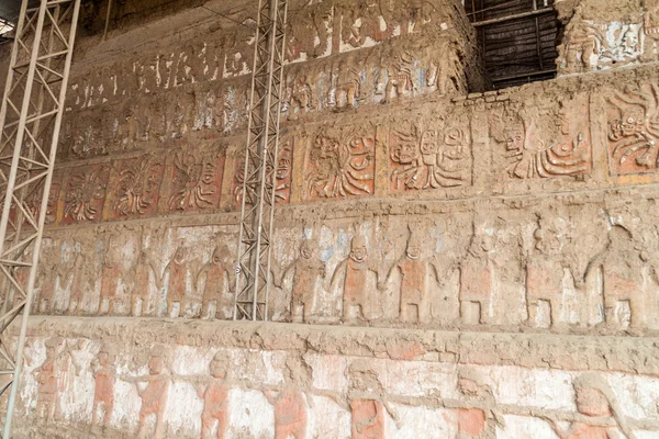 Sitio arqueológico Huaca del Sol y de la Luna — Foto de Stock