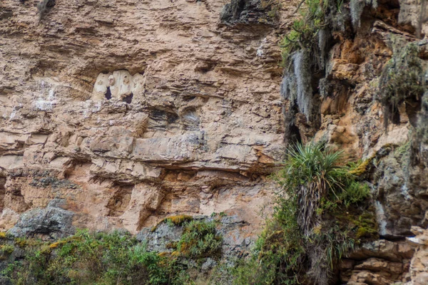 Sarcofagen van Karajia in Peru — Stockfoto