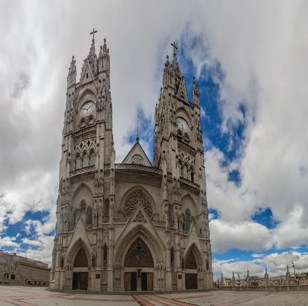 Bazilika národní slib v Quito — Stock fotografie