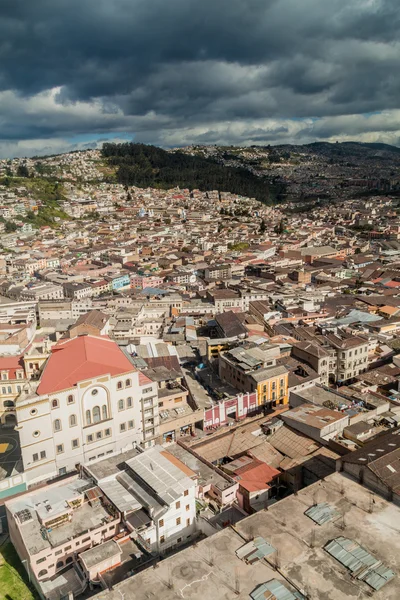 Vista aérea de Quito — Foto de Stock