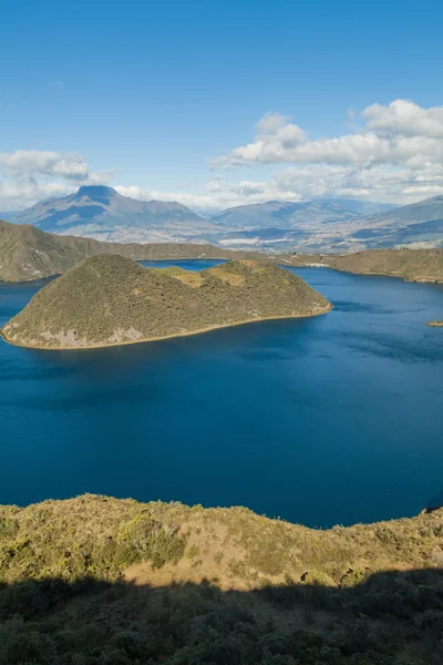 Laguna Cuicocha in Ecuador — Stock Photo, Image