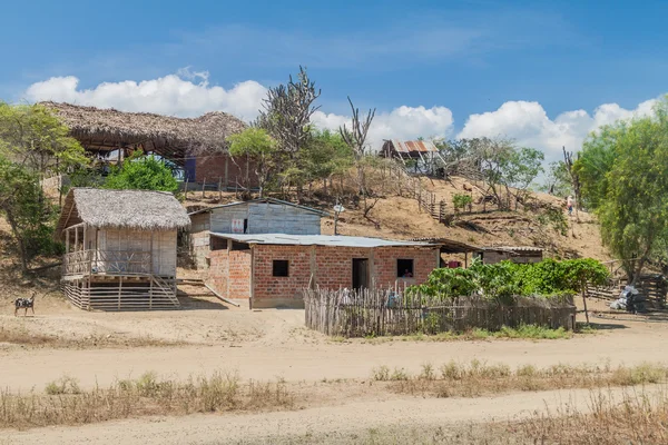 Villaggio indigeno di Agua Blanca, Ecuador — Foto Stock