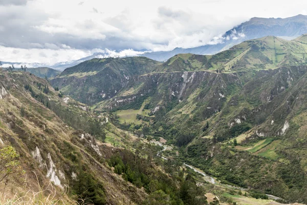 Schlucht des Toachi-Flusses — Stockfoto