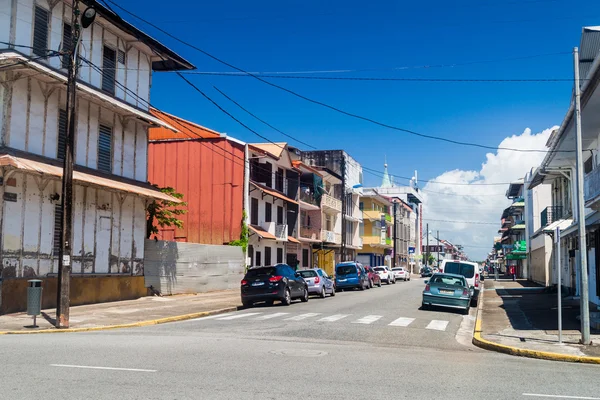 Caiena, capital da Guiana Francesa — Fotografia de Stock