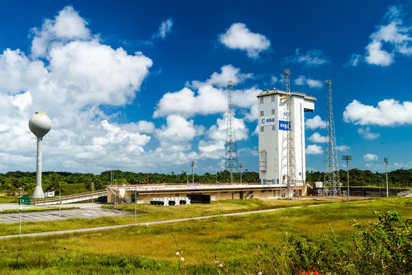 Ariane Área de Lanzamiento 1 en el Centro Espacial de Guayana — Foto de Stock