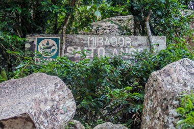 Bir bakış açısı, melek Şelalesi'nde iz 