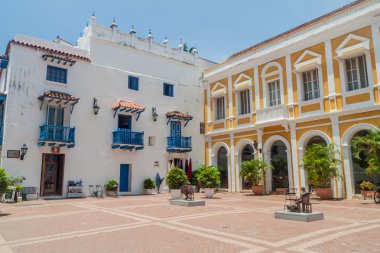 San Pedro Claver kare içinde Cartagena