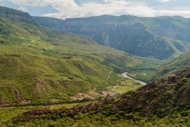 Chicamocha river canyon clipart