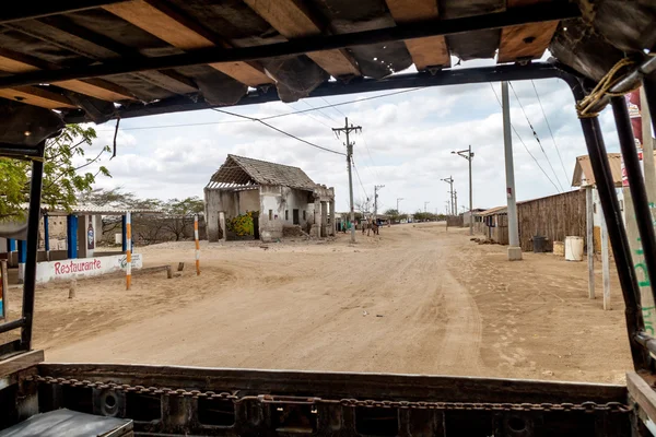 Piccolo villaggio di pescatori Cabo de la Vela — Foto Stock