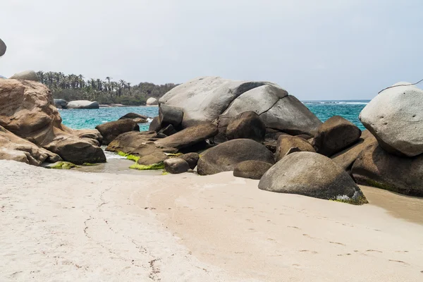 Spiaggia nel Parco Nazionale Tayrona — Foto Stock