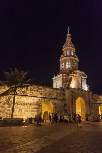 Torre do relógio em Cartagena — Fotografia de Stock