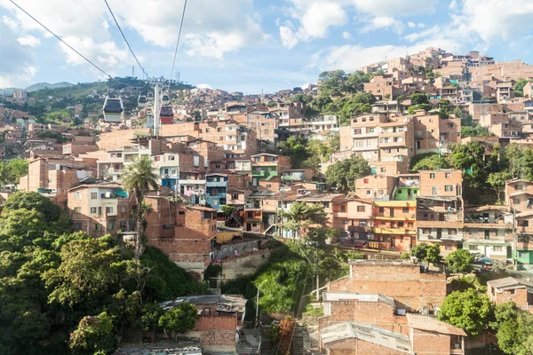 Medellin cable car — Stock Photo, Image