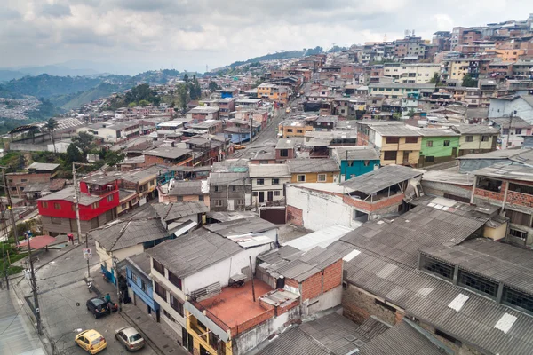 Widok z lotu ptaka miasta Manizales — Zdjęcie stockowe