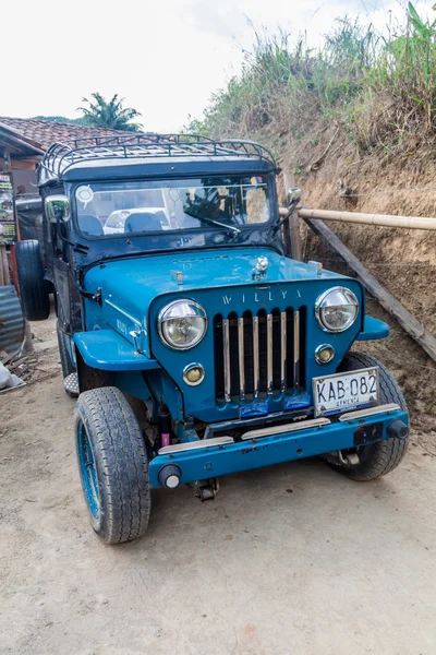 Jeep Willys in Colombia — Foto Stock