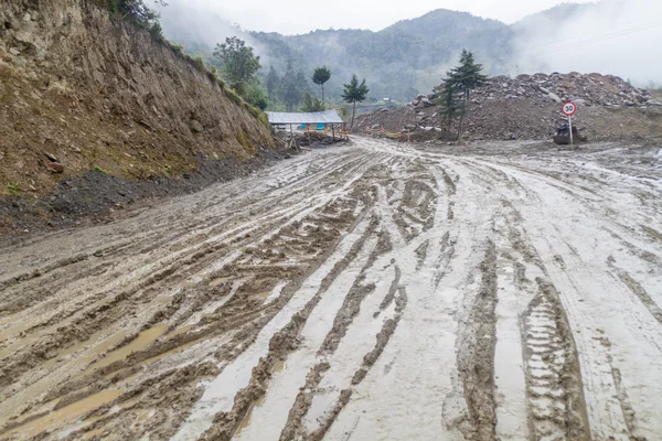 Road in a bad condition — Stock Photo, Image