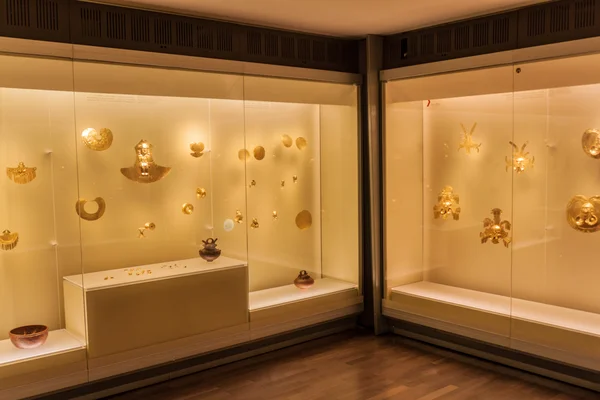 Muestra en Museo del Oro — Foto de Stock