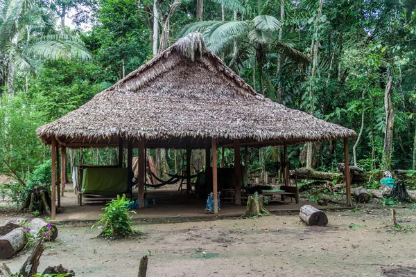 Jungle camp for tourists — Stock Photo, Image