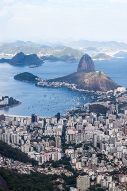 Rio de Janeiro, Brezilya 'nın hava manzarası