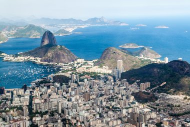 Rio de Janeiro, Brezilya 'nın hava manzarası