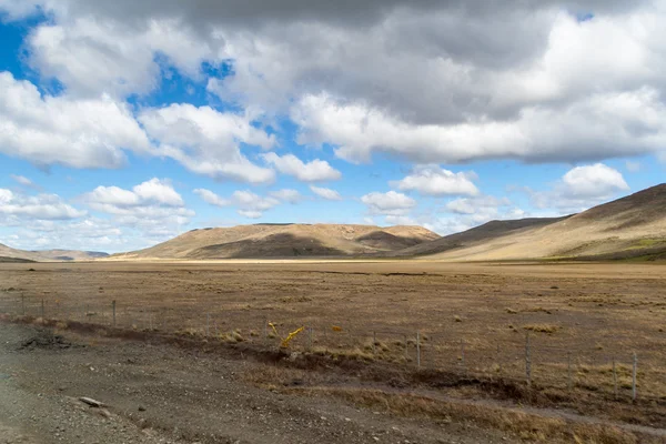 Ύπαιθρο Του Νησιού Tierra Del Fuego Χιλή — Φωτογραφία Αρχείου