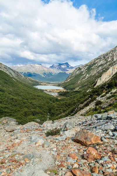 Údolí Tierra Del Fuego Argentina — Stock fotografie