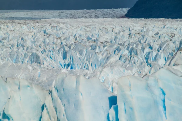 Παγετώνα Perito Moreno Στην Glaciares Εθνικό Πάρκο Αργεντινή — Φωτογραφία Αρχείου