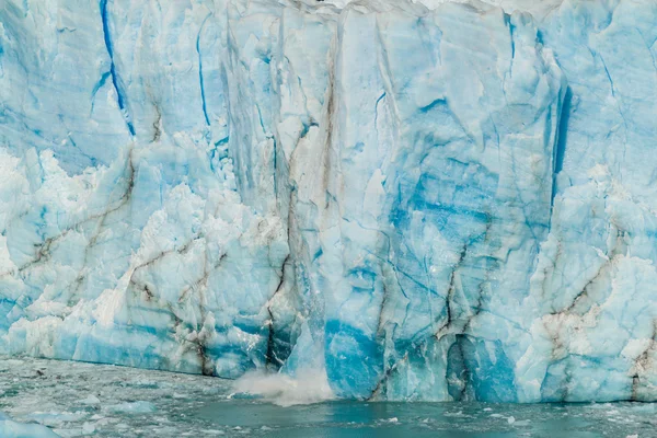 Icebergs Cayendo Del Glaciar Perito Moreno Patagonia Argentina —  Fotos de Stock