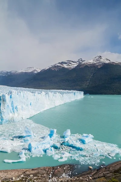 Παγετώνα Perito Moreno Στο Εθνικό Πάρκο Los Glaciares Αργεντινή — Φωτογραφία Αρχείου