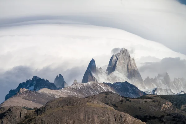 Vue Montagne Fitz Roy Dans Parc National Los Glaciares Argetina — Photo