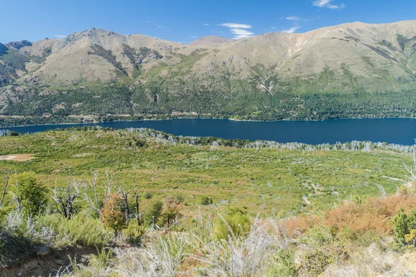 Gutierrez Malowniczego Jeziora Pobliżu Bariloche Argentyna — Zdjęcie stockowe