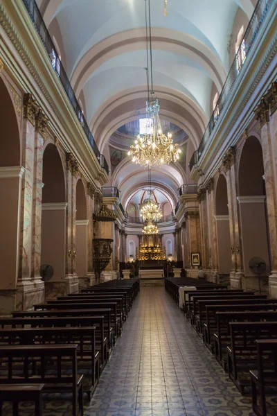 Cordoba Argentina Aprile 2015 Interno Una Chiesa Cordova — Foto Stock