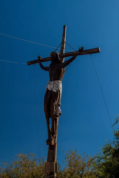 Heykeli Jesus Maria Town Arjantin — Stok fotoğraf